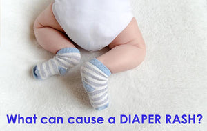 What can cause a diaper rash?